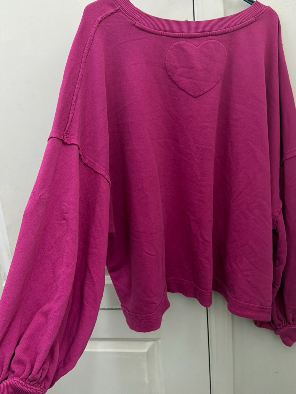 Free People cropped Camden. Women pink . Size large look great - Picture 3 of 5